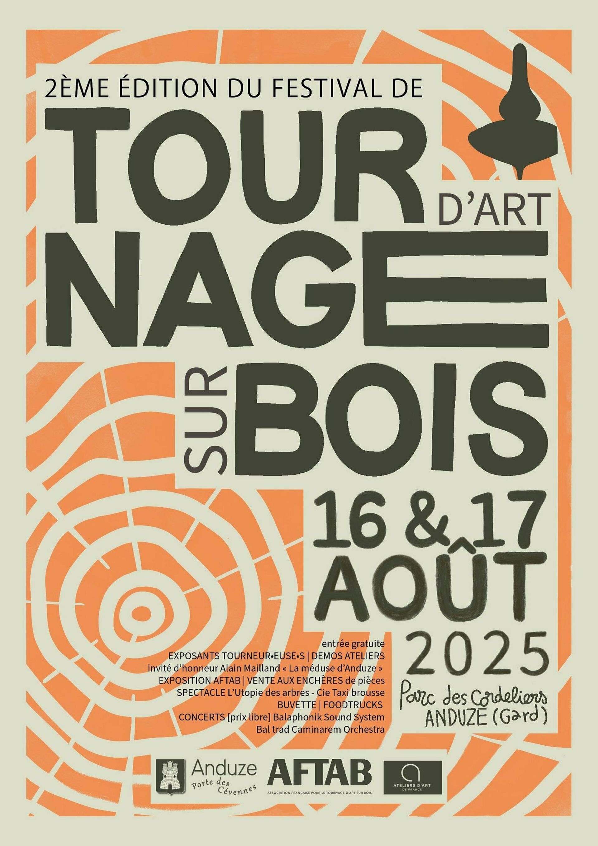 Festival tournage sur bois